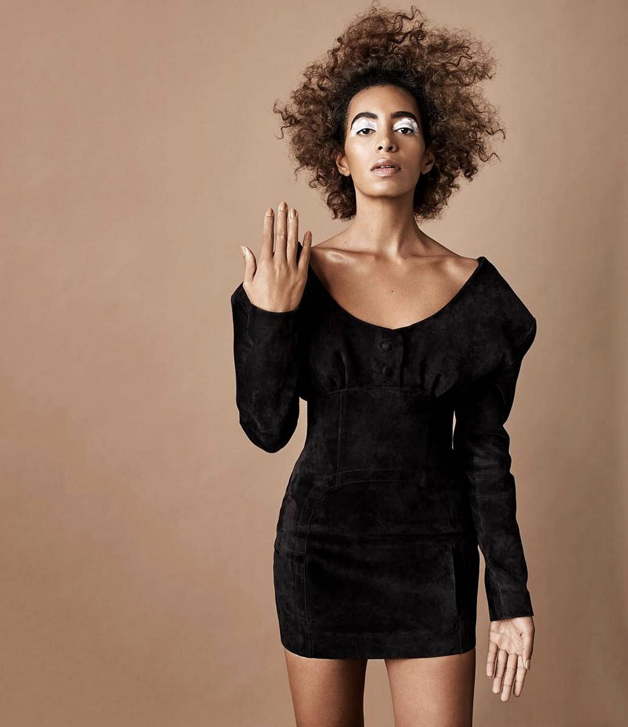 Proud Black Feminist Solange Poses For The Magazine Cover Of Bust Trace