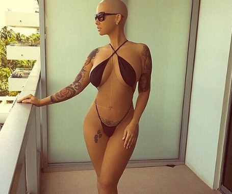 Amber rose topless photo