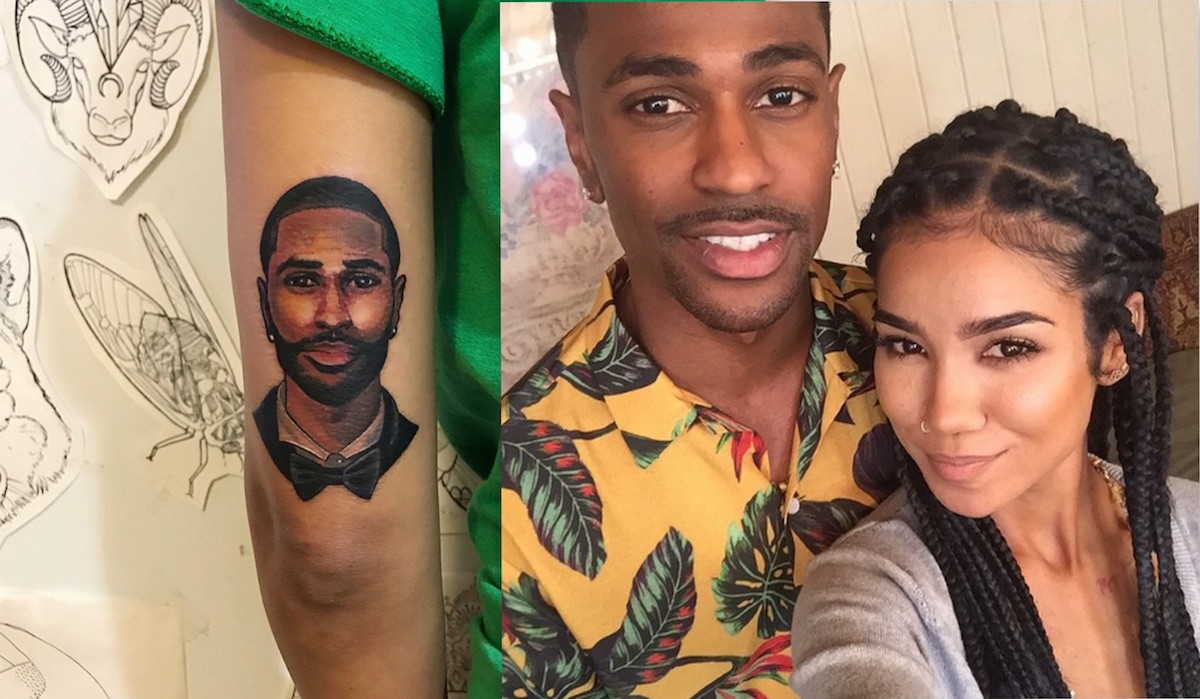Jhene Aiko Gets A Tattoo Of Big Seans Face Twitter Reacts