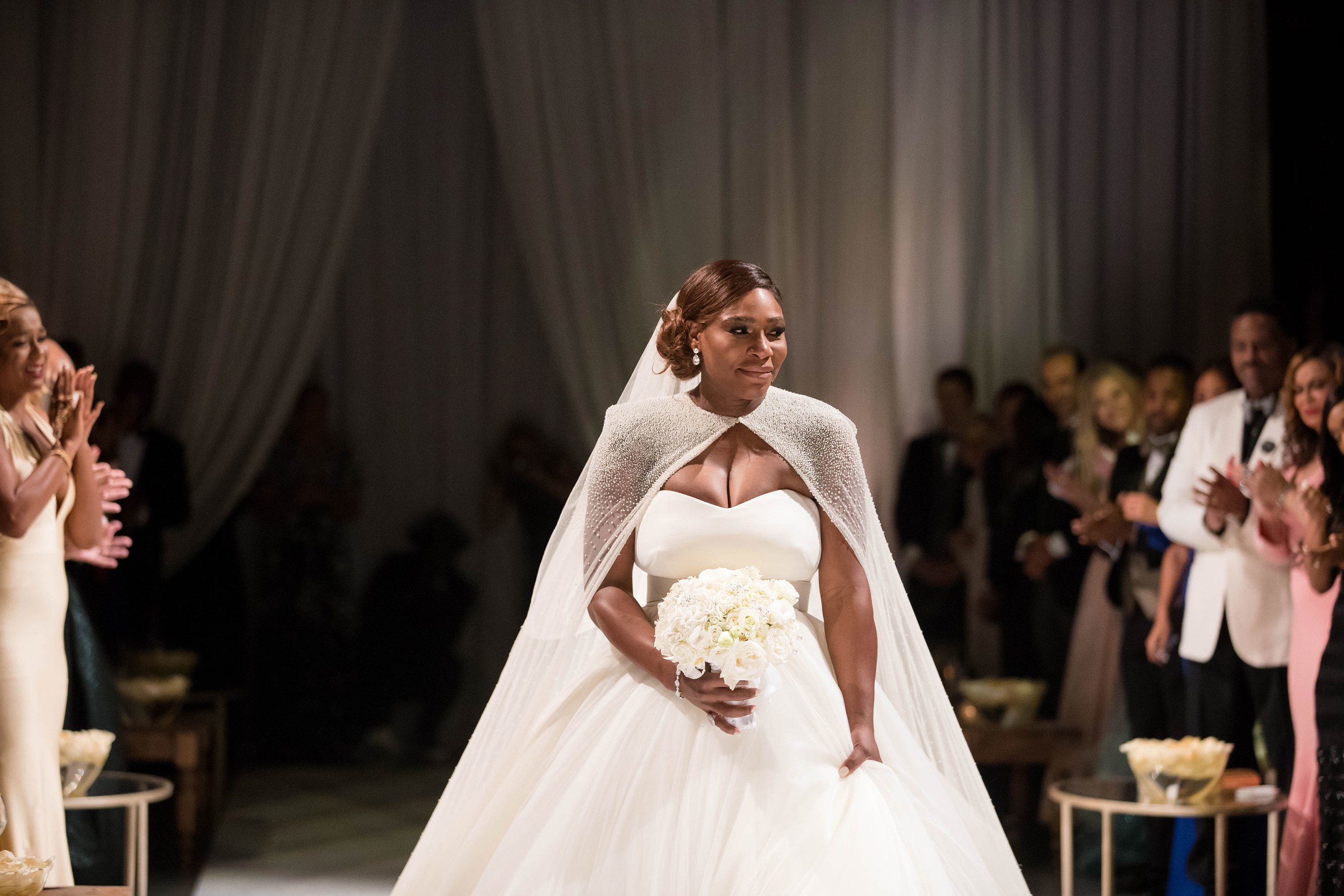 Take a look at those gorgeous pictures inside Serena Williams’ wedding - TRACE2500 x 1667