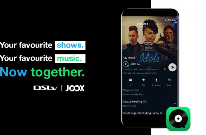 DStv earlier this month announced that they will be givingtheir customers access to all the world’s music – in addition to the best local and international sport and entertainment. DStv account holders with an active DStv Premium, Compact Plus and Compact subscription get free access to JOOX VIP for themselves and their family. This offer is valued at R89.99pm.